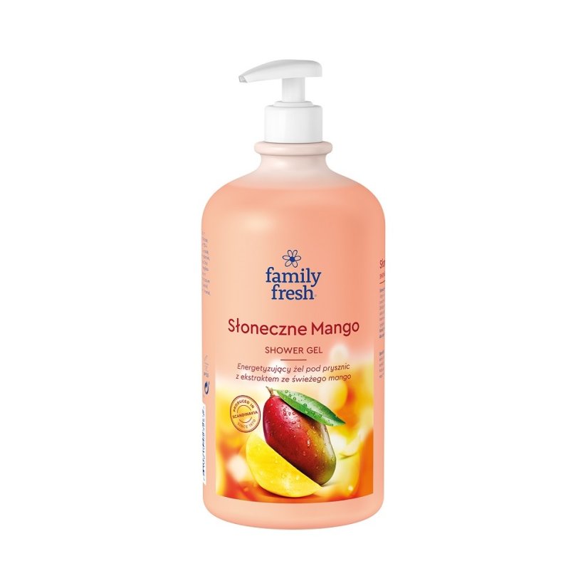 Family Fresh, energizujúci sprchový gél Sunny Mango 1000ml