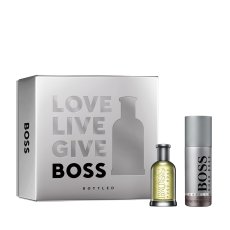 Hugo Boss, Bottled zestaw woda toaletowa spray 50ml + dezodorant spray 150ml