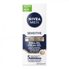 Nivea, Pánský krém-gel Sensitive na obličej a třídenní vousy 50ml