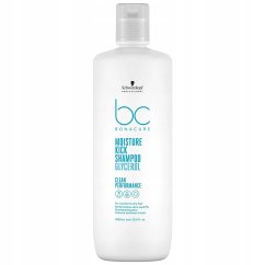 Schwarzkopf Professional, BC Bonacure Moisture Kick Shampoo hydratačný šampón pre normálne až suché vlasy 1000ml
