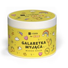 HiSkin Kids Jelly Body Wash Detská čistiaca gélová penka Mango Salsa 150 ml