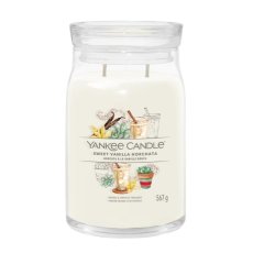 Yankee Candle Sladká vanilka Horchata Veľká vonná sviečka 567g