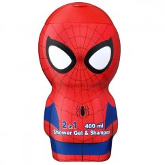 Air-Val, Spiderman 2v1 sprchový gél a šampón 2D sprchový gél a šampón pre deti 400 ml