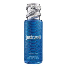 Roberto Cavalli Just Cavalli Vibrant Aqua voda na vlasy a telo 250 ml