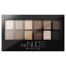 Maybelline, Paleta očných tieňov The Nudes Palette 12 očných tieňov 9,6 g