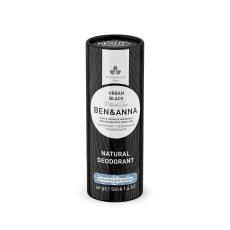 Ben&amp;Anna, přírodní deodorant na bázi přírodní sody, krabičkový deodorant Urban Black 40g