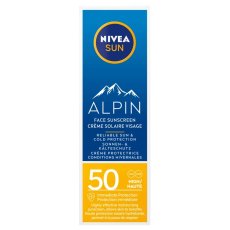 Nivea, Sun Alpin krem do twarzy z wysoką ochroną SPF50 50ml