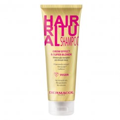 Dermacol, Hair Ritual Šampón pre blond vlasy Grow Effect & Super Blonde 250ml
