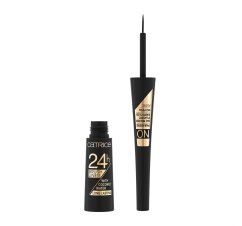 Catrice, 24H Brush Liner eyeliner w płynie 010 Ultra Black 3ml