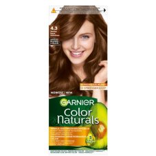Garnier, Color Naturals Krémová farba na vlasy 4.3 Natural Golden Brown