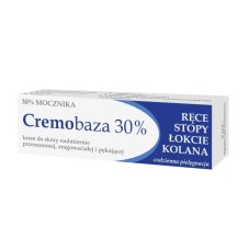 Cremobase 30% Urea krém na nadmerne suchú zrohovatenú a popraskanú pokožku 30g
