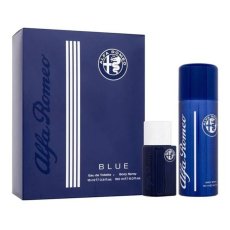 Alfa Romeo Blue Set: toaletní voda ve spreji 15 ml + parfémovaný tělový sprej 150 ml