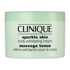Clinique, Sparkle Skin Body Exfoliating Cream osvěžující tělový peeling s mentolem 250 ml