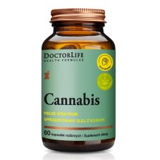 Doctor Life Cannabis 450 mg doplněk stravy 60 kapslí