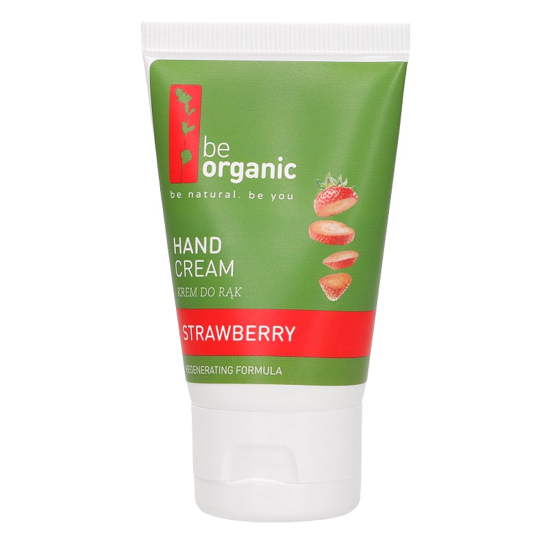 Be Organic, Krém na ruce Jahoda 40ml