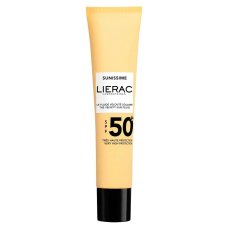 LIERAC Sunissime Solaire Sunissime ochranná emulzia na tvár a dekolt SPF50+ 40ml