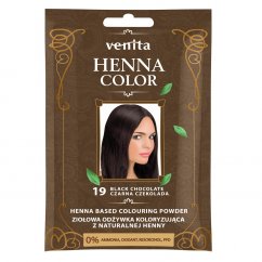 Venita, Henna Color bylinný farebný kondicionér s prírodnou henou 19 Black Chocolate