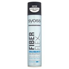 Syoss, Fiberflex Flexible Volume Hairspray lakier zwiększający objętość włosów w sprayu Extra Strong 300ml
