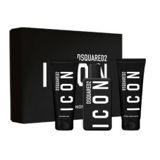 Sada Dsquared2 Icon Pour Homme: parfémovaná voda ve spreji 100 ml + sprchový gel 100 ml + balzám po holení 100 ml