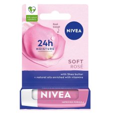 Nivea Rtěnka Soft Rose 4,8 g
