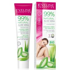 Eveline Cosmetics, 99% přírodní krém na odstranění chloupků na rukou, nohou a v oblasti bikin 125 ml