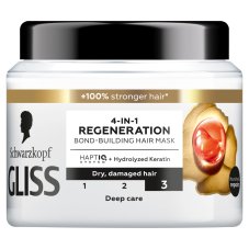 Gliss, Regeneračná regeneračná maska 4 v 1 400 ml