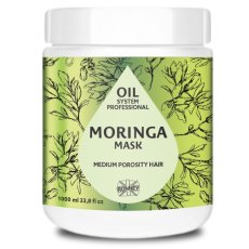 Ronney, Professional Oil System Medium Porosity Hair maska do włosów średnioporowatych Moringa 1000ml