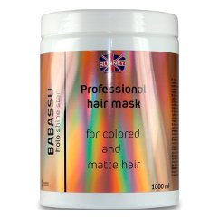 Ronney, Babassu Holo Shine Star Professional maska na vlasy energizujúca maska pre farbené a matné vlasy 1000ml