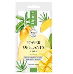 Lirene, Power of Plants energizujúca pleťová maska Mango 17g