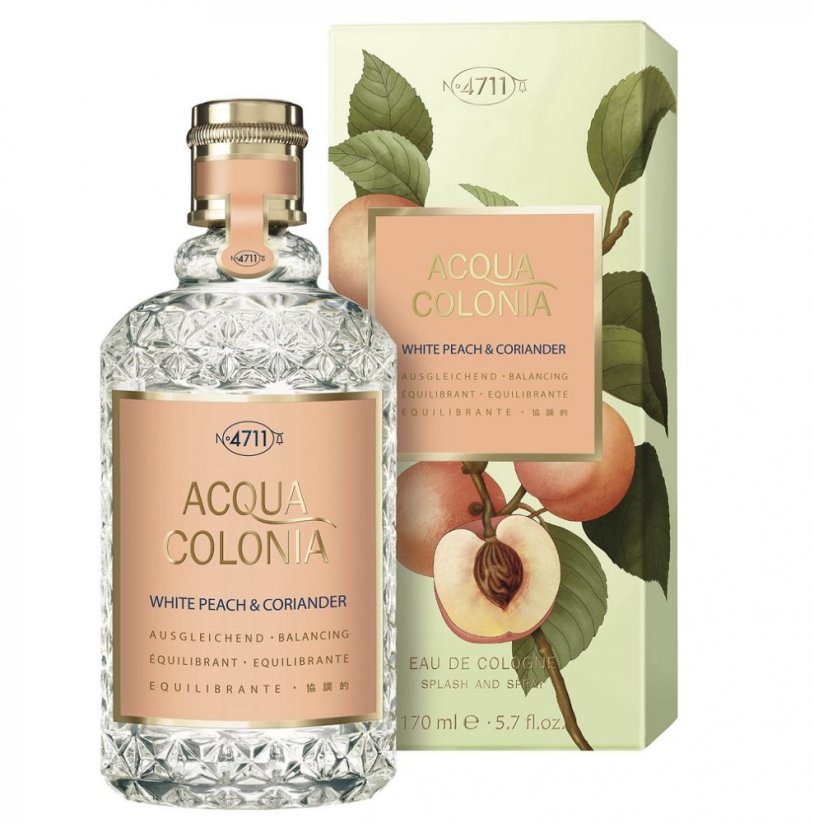 4711, Acqua Colonia White Peach & Coriander woda kolońska spray 170ml