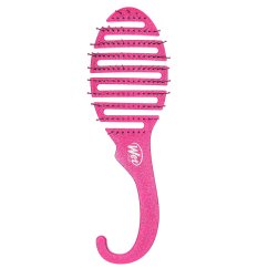 Wet Brush, sprchový kartáč pro rozčesávání vlasů ve sprše Pink Glitter