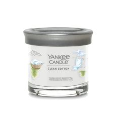 Yankee Candle Malá vonná svíčka Clean Cotton 122g