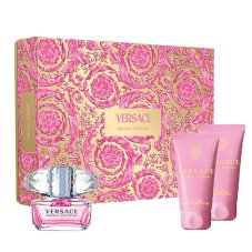 Versace Bright Crystal sada toaletní voda 50ml + tělové mléko 50ml + sprchový gel 50ml