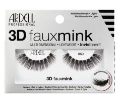 Ardell, 3D Faux Mink para sztucznych rzęs 860 Black