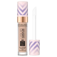 Eveline Cosmetics, Tekutý kamuflážní vodeodolný kamuflážní korektor s kyselinou hyaluronovou 06 Medium Beige 7,5ml