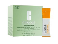 Clinique, Fresh Pressed Renewing Powder Cleanser With Pure Vitamin C rozpuszczalny proszek do oczyszczania twarzy saszetka 28x0.5g