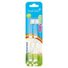 BRUSH BABY_Baby Sonické špičky zubního kartáčku 18-36m 4ks.