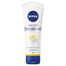 Nivea Hand Cream Q10 3v1 Anti-Age Hand Cream – krém proti vráskam na ruky 100 ml