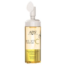 APIS Re-Vit C Home Care rozświetlająca pianka do mycia twarzy z witaminą C 150ml