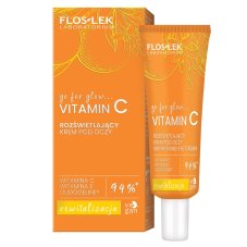 Floslek ide na žiarenie. Rozjasňujúci očný krém VITAMIN C 30 ml