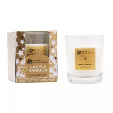 LA CASA DE LOS AROMAS_Cinnamon and Orange Fragrance Candle 120g