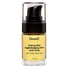 Iossi, Black Bez vyhladzujúci očný krém vitamín C 3% & ruža & víno 15ml