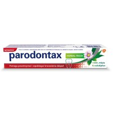 Parodontax, Bylinná svieža zubná pasta proti krvácaniu ďasien Zázvor, mäta a eukalyptus 75 ml