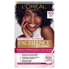 L'Oréal Paris Excellence Creme farba do włosów 100 Czerń