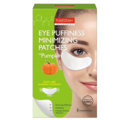 Purederm, Eye Puffiness Minimizing Patches żelowe płatki pod oczy Dynia 6szt.