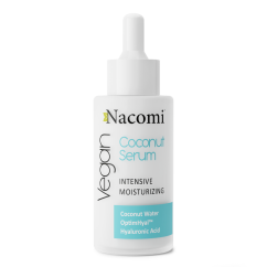 Nacomi, Vegan Coconut Serum ultra nawilżające serum do twarzy z wodą kokosową 40ml