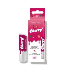 4organic Natural Protective Lip Balm Přírodní ochranný balzám na rty Cherry 5g
