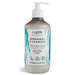 I Love, Naturals Hand Cream krem do rąk Bergamot & Seaweed 100ml