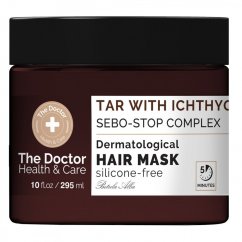 Doktor, Zdravie a starostlivosť maska na vlasy proti mastným vlasom Aphrodite + Ichthyol + Sebo-Stop Complex 295ml