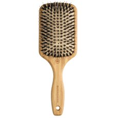 Olivia Garden, Bamboo Touch Detangle Combo szczotka z włosiem z dzika do rozczesywania włosów L
